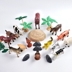 에이지리스에비뉴 가축의세계 25000 자연 동물 모형 학습장난감 피규어