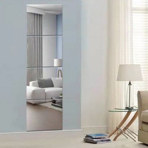에이지리스에비뉴 붙이는 거울 접착식 유리 전신 옷장 거울 벽거울
