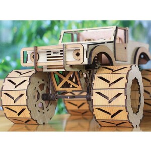에이지리스에비뉴 트럭 조립 장난감 나무 조립 공작 자동차 프라모델