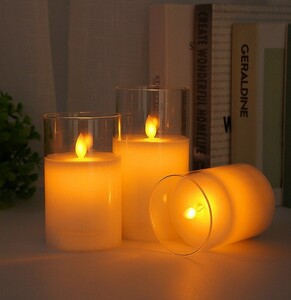 에이지리스에비뉴 LED 움직이는 촛불 무드등 전자촛불 프로포즈등