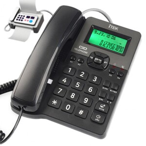 에이지리스에비뉴 아이텍600 카드기 팩스연결 발신표시 CID 유선전화기