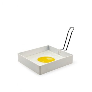 에이지리스에비뉴 라쿠친 테프론코팅 하얀 사각계란틀 모양틀 계란후라이 오믈렛 토스트 요리틀