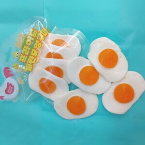 에이지리스에비뉴 프라이드 계란모양 젤리 구미 어린이집 선물 간식