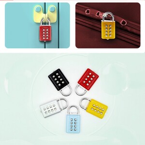 에이지리스에비뉴 8 버튼자물쇠 다이얼자물쇠 비밀번호 자물쇠 DD-10776