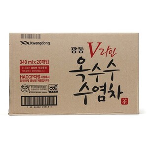 에이지리스에비뉴 옥수수수염차 340ml x 20ea(박스)/광동