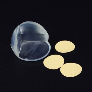 에이지리스에비뉴 투명 원형 모서리 보호대 X20개 테이블 가구 보호가드