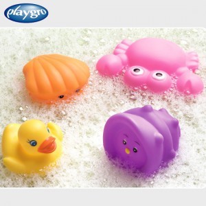 에이지리스에비뉴 플레이그로 목욕시간 동물친구 핑크 아기물놀이장난감