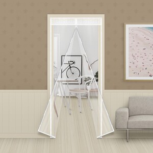 에이지리스에비뉴 방풍비닐 방문용(90x210cm) 방풍막 현관문 바람막이 방문