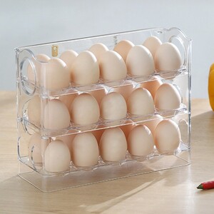 에이지리스에비뉴 3단 30구 계란보관함 자동계란트레이 달걀보관함