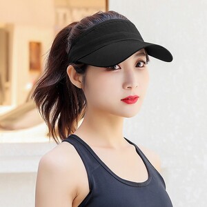 에이지리스에비뉴 여름 굿매치 캐주얼 스포츠 메쉬 썬캡 모자 (블랙)