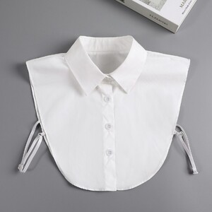 에이지리스에비뉴 4컬러 기본 셔츠 넥케이프 페이크 카라 이너셔츠 이너카라 레이어드 목만있는