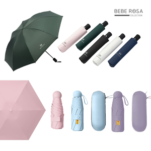 루디번니  튼튼한 UV 자외선차단 암막 3단 자동 우산 양산 양우산